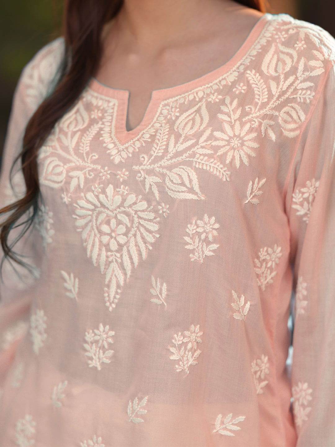 LEILA Chikankari Top - KRI CHIKANKARI